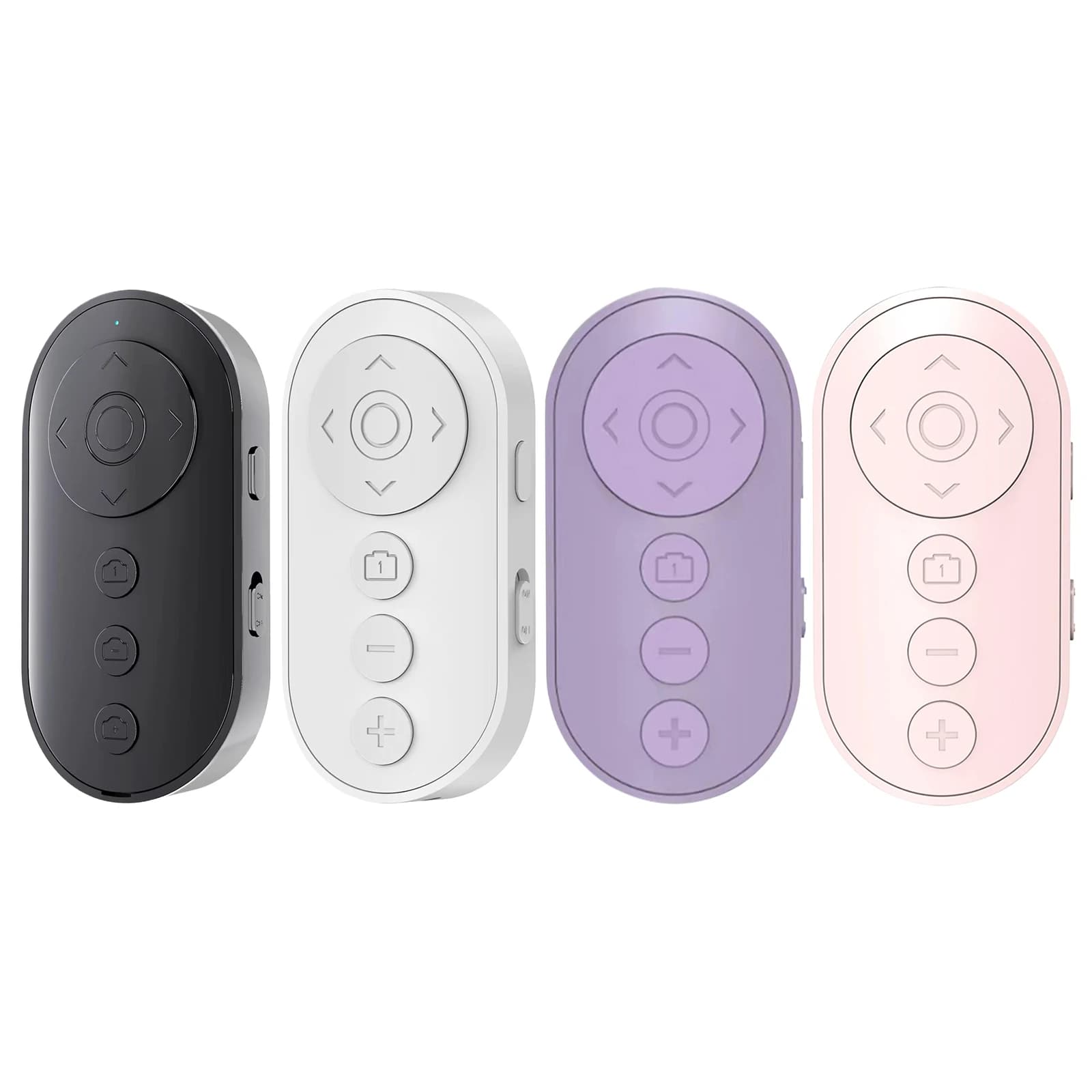Telecomando Wireless per Fotocamera con Zoom, Telecomando Bluetooth per Smartphone, Clicker Remoto per Foto e Vlogging