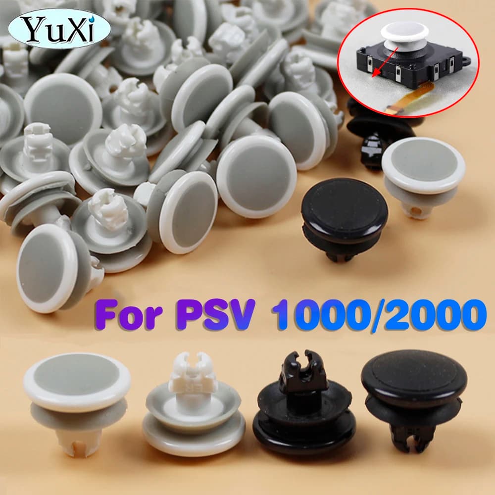 1 pezzo Thumbstick Grip Cap Per PSV 1000 2000 Joystick Pulsante Della Copertura Per PS Vita 1000 2000 Console di Gioco Sostituzione Parte di Riparazione