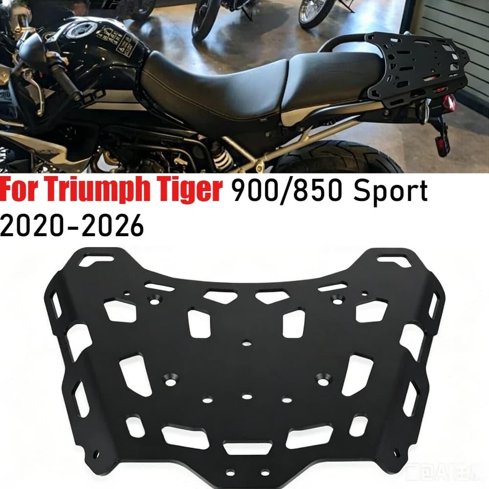 For Tiger 900 Rally Pro GT Pro Tiger 850 1200 2020+ Motorcycle Rear Luggage Carrier Rack Cargo Storage Tail Box Support Bracket