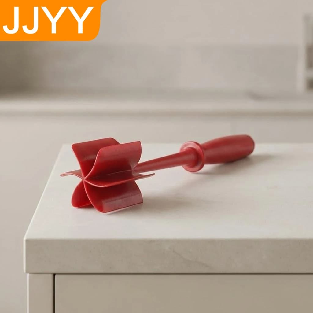 Set Tritacarne e Schiacciapatate Resistente al Calore, Utensile da Cucina Antiaderente per Hamburger e Carne Macinata