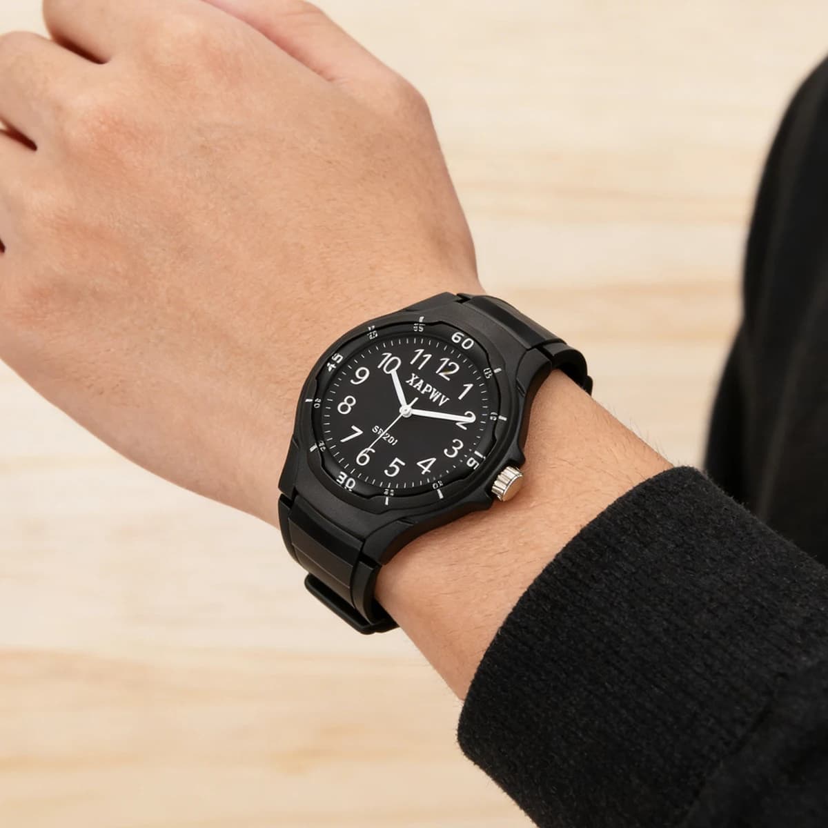 Orologio al Quarzo per Uomo e Donna, Cinturino in Silicone, Moda Casual per Studenti, Semplice Orologio da Polso per Uso Quotidiano