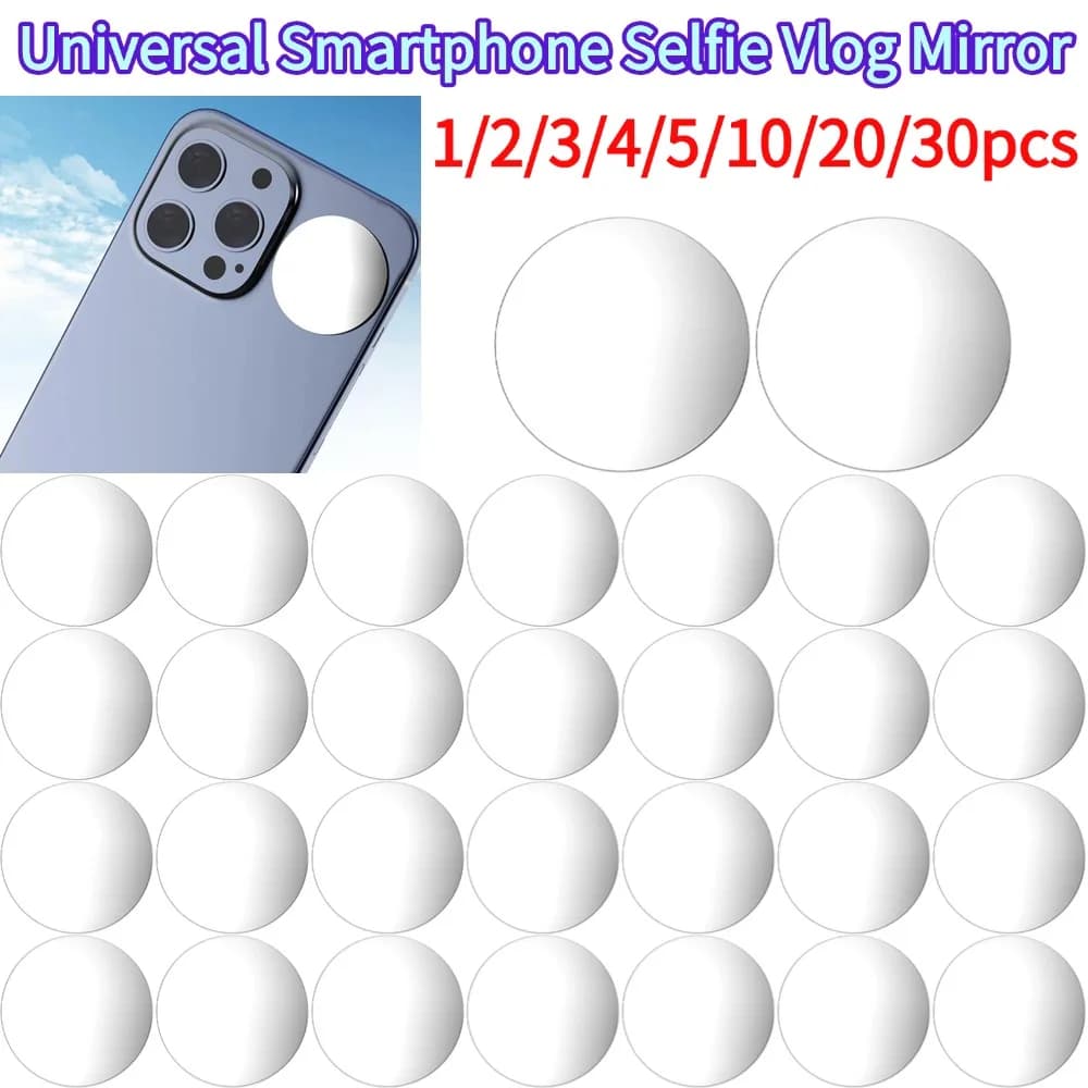 Universal Smartphone Selfie Vlog Mirror For IPhone Photo Video Selfie Vlog Portable Mirror Booster Selfie Vlog Accessories