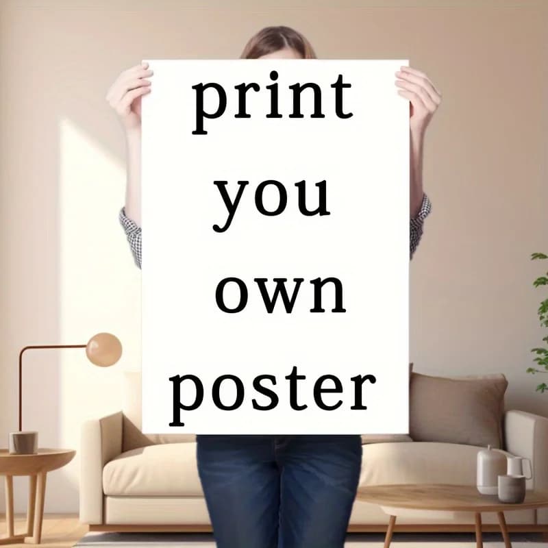 Stampa su tela personalizzata Poster fotografico personalizzato adatto per matrimoni, compleanni di animali domestici