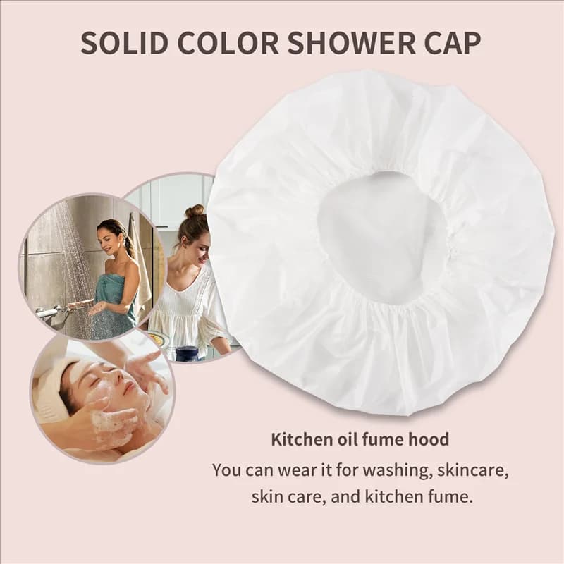 B62B-1 Pieces Waterproof Home Shower Head, Swimming Headphone, Elastic Shower Headset for Hotel