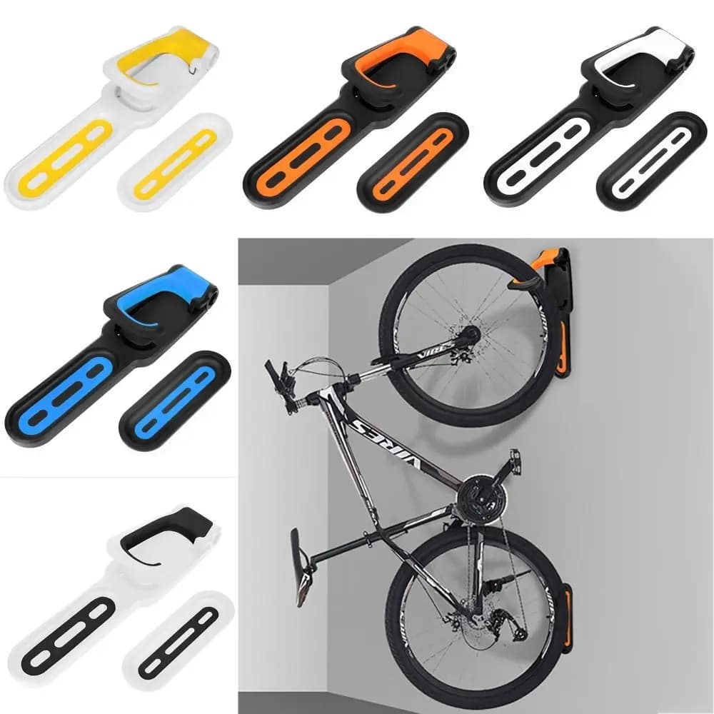 Supporto stabile antigraffio per bicicletta, accessori per biciclette salvaspazio, supporto per parcheggio biciclette, staffa di appoggio universale