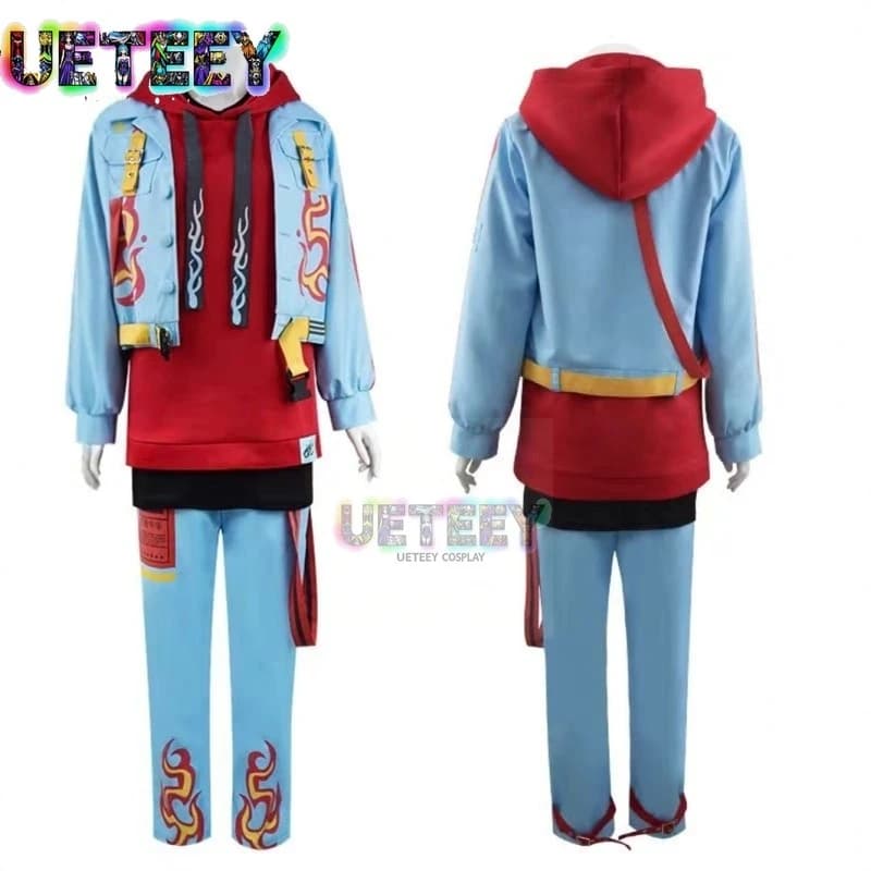 UETEEY COS Paradox Live Allen Suzakuno Costume Cosplay BAE Suzakuno Costume Cosplay Halloween Custom Size