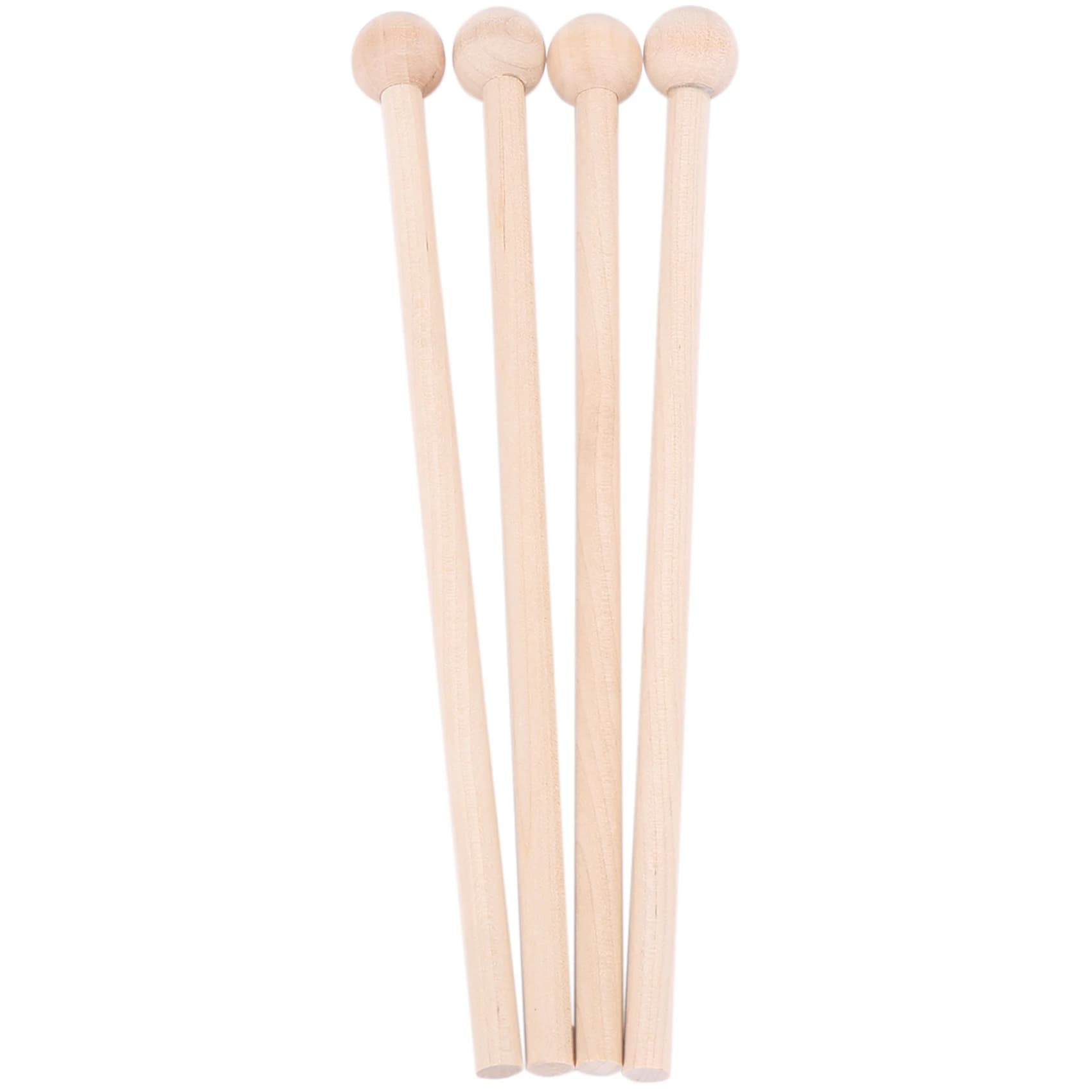 ABHT-2 Paio di Bacchette in Legno per Percussioni, per Energy Chime, Xilofono, Wood Block, Glockenspiel e Campane