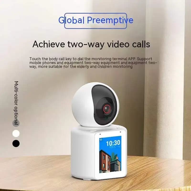 Schermo IPS da 2.8 pollici 2MP 1080P IM Cam APP One Key Call Videotelefono Wireless PTZ IP Dome Camera per la cura degli anziani CCTV Baby Monitor