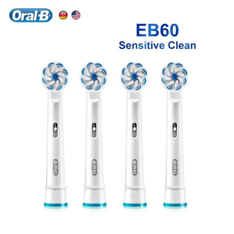 Oral B EB60 Sensible toothbrush heads with ultra soft bristles Care of gums Spare electric toothbrush heads for delicate cleaning