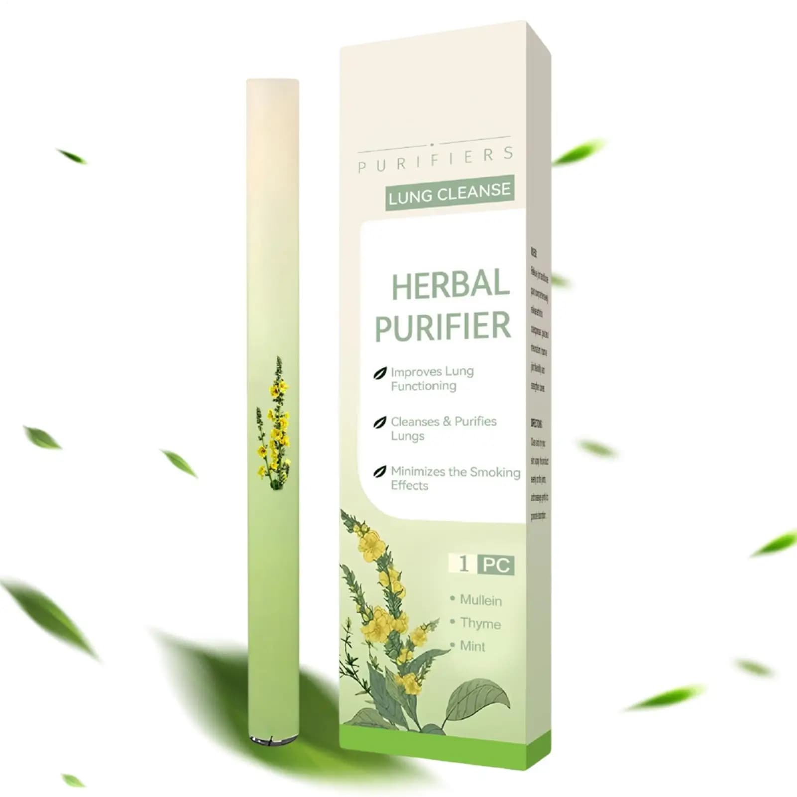 Natural Aromatic Herbs Diffuser for Pulmonary Purification, Aromatherapy, Clean Air Inhaler, Health Respiration Improvement