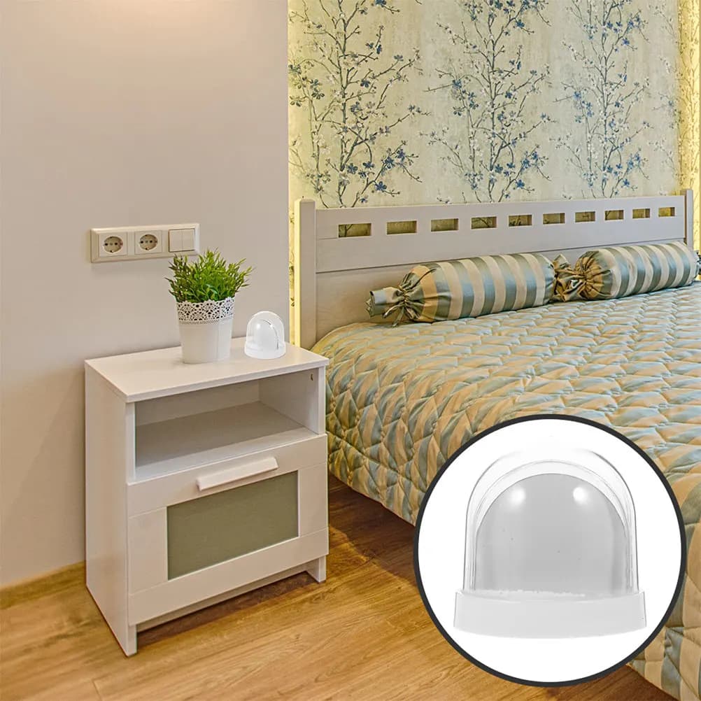 Mini Cornice Portafoto Globo di Neve Fai-da-Te, Inserto in Carta per Sublimazione, Cornice Globo di Neve in Plastica per Decorazione Casa e Ufficio