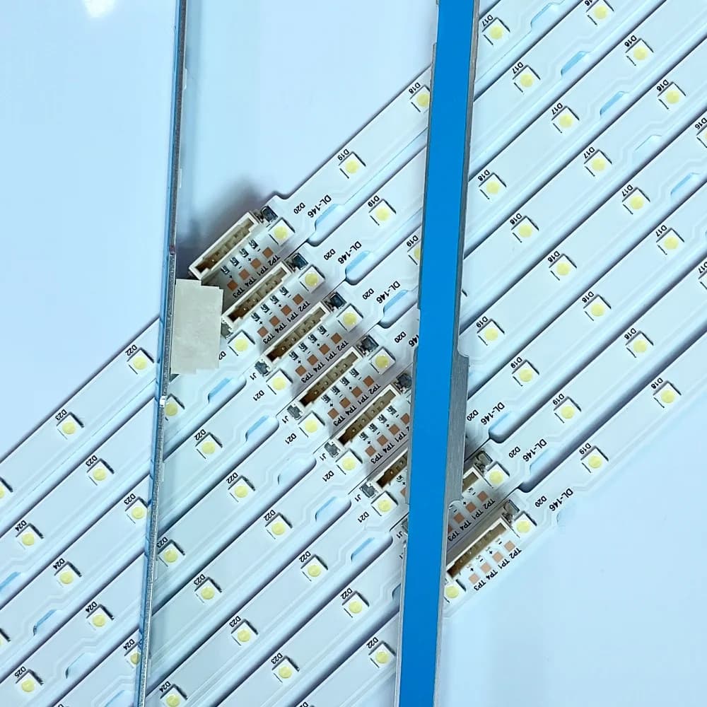 10 pcs/lot LED Retro Lighting Strip for TV 55NU7100 UE55NU7300 UE55NU7100 UN55NU7100 AOT 55 NU7300 NU7100 BN96-45913A BN61-15485A