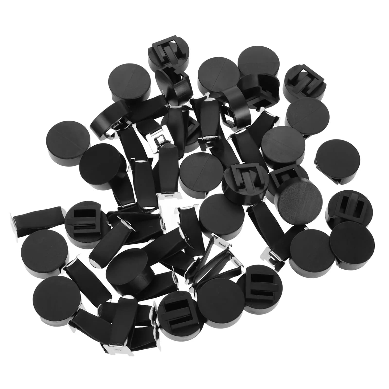 30 Pezzi Clip per Diffusore di Fragranze in Plastica per Auto, Deodorante per Auto con Clip per Bocchette di Ventilazione, Diffusore per Aromaterapia Rotondo per Presa d'Aria Condizionata