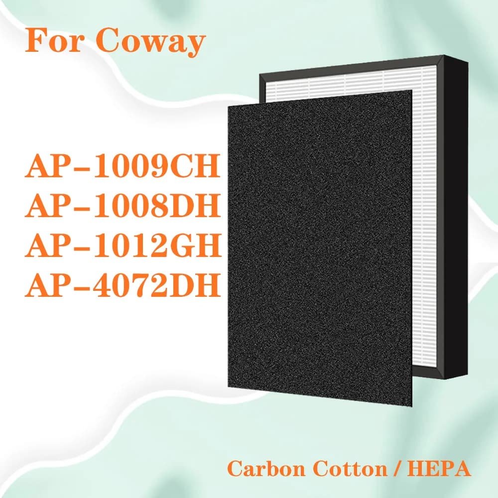 Adatto per Coway AP-1009CH AP-1008DH AP-1012GH AP-4072DH purificatore d'aria filtro HEPA e filtro in cotone