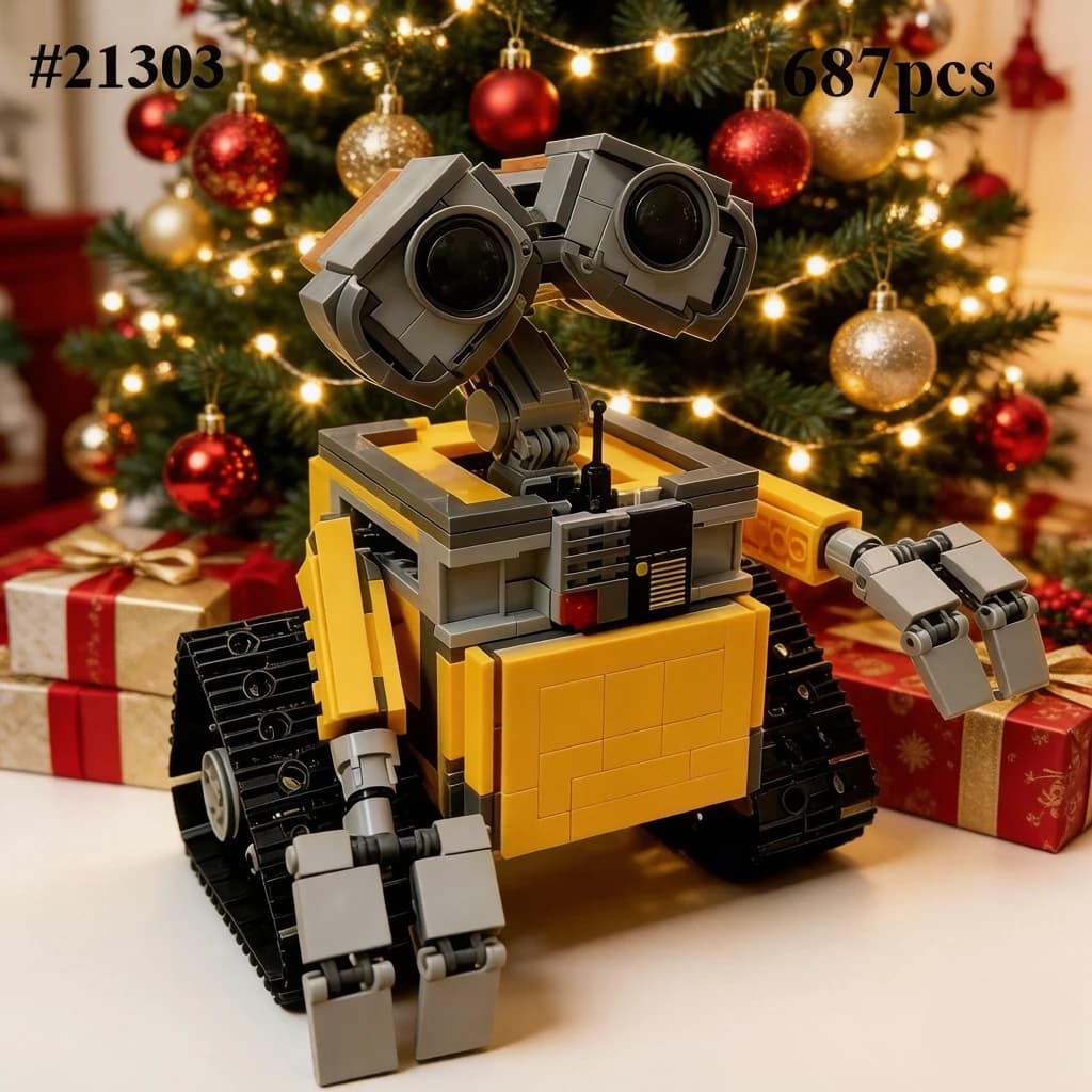 Wall-E Classic Movie 21303 Model Building Blocks Sets Compatible With Legoed Particles Suitable For Birthday Gifts