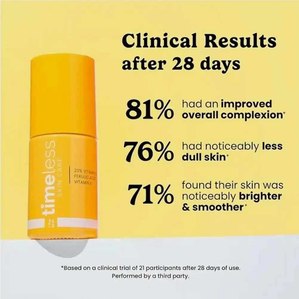 Siero Viso 30ml con Vitamina C e Acido Ferulico, Essenza Antiossidante Illuminante Idratante Rassodante Anti-Rughe