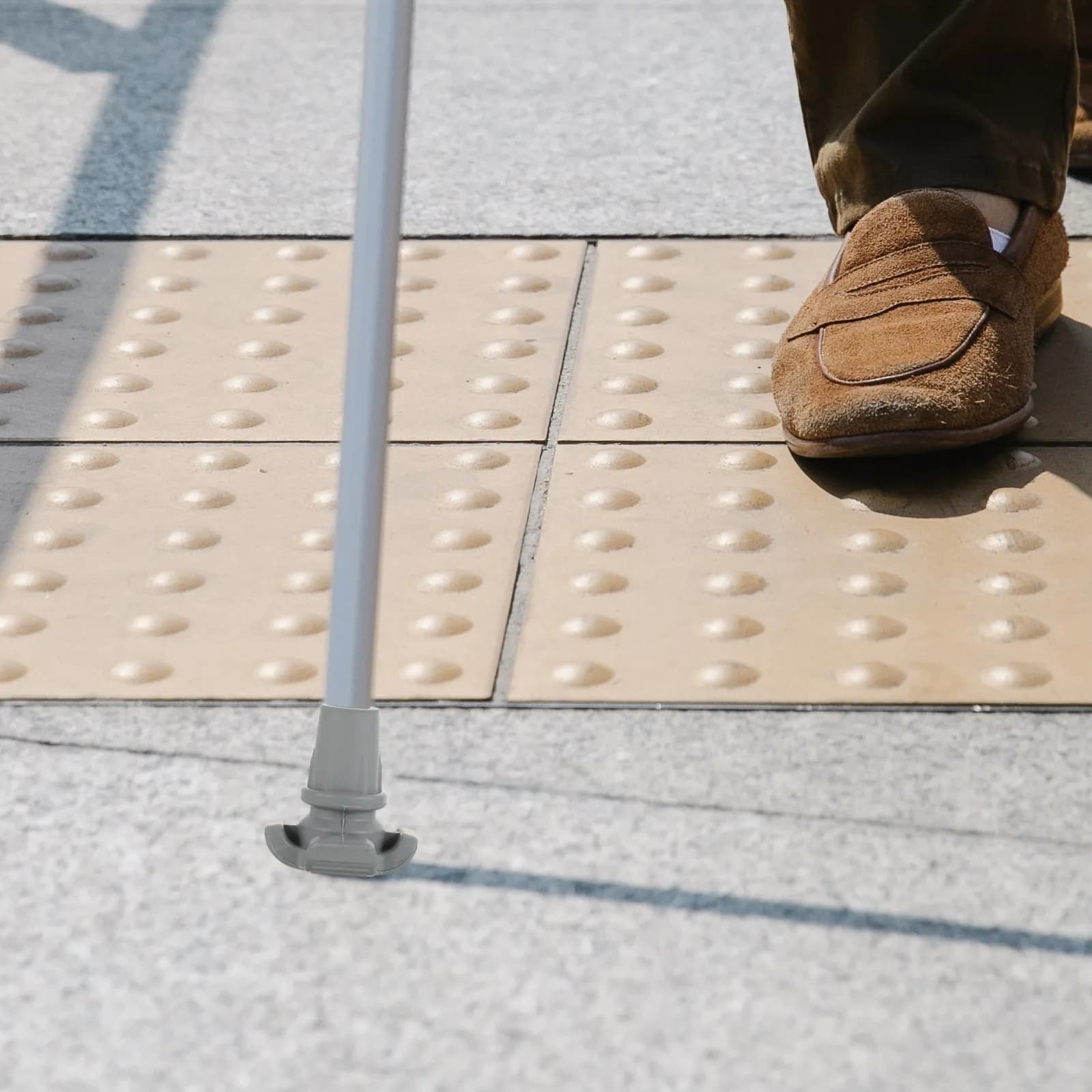 Lightweight Non-Slip Rubber Cane Tips Replacement Thickened Trekking Pole Foot Covers Crutch End Mats Walking Stick Accessories