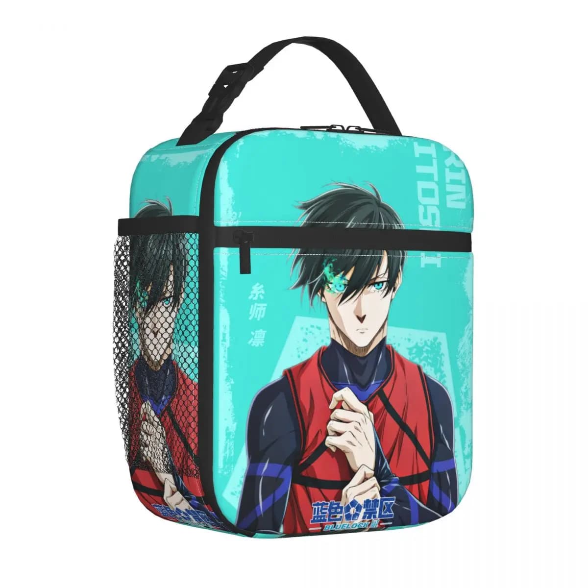 Borsa termica per il pranzo, prodotto Anime Blue Locks, per il lavoro, per riporre scatole di cibo, contenitore termico portatile per il pranzo