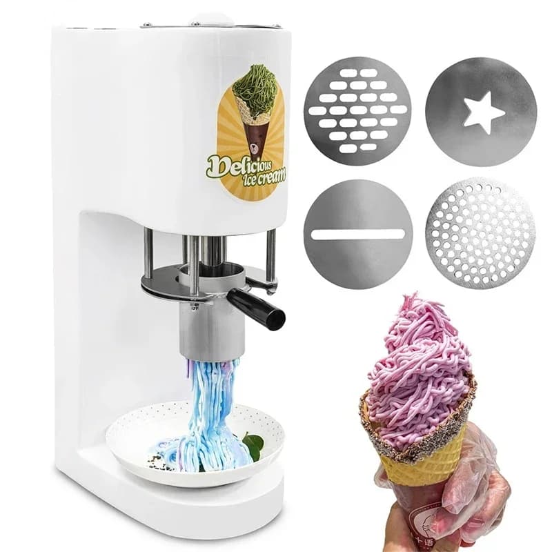 Macchina per Pasta 4 in 1: Spaghetti, Gelato e Altri Tipi di Pasta