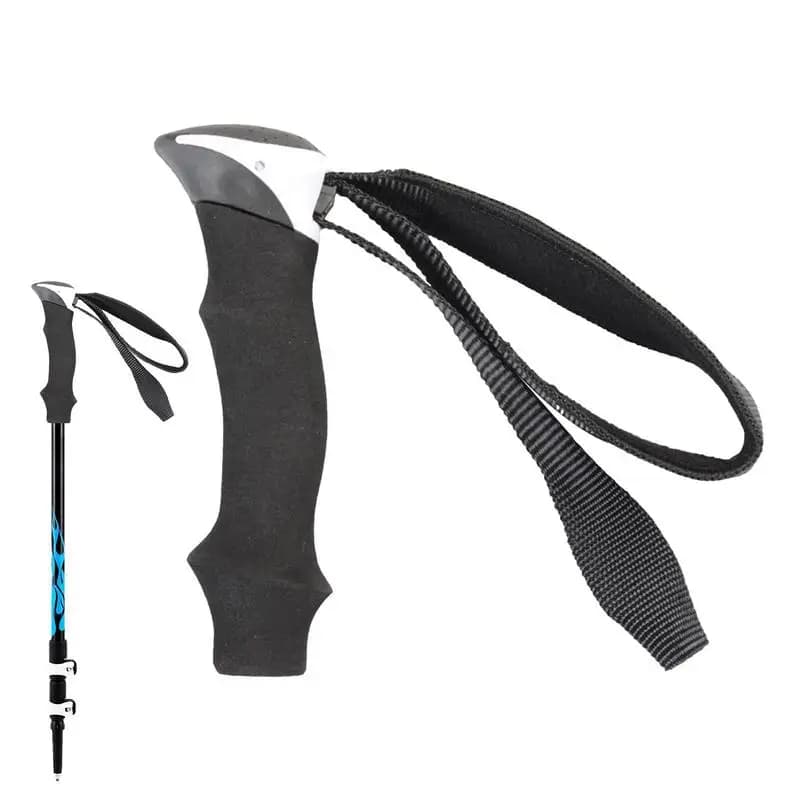 1pc Trekking Ski Pole Grip spare handle with Trekking Ski Pole Grip strap accessory