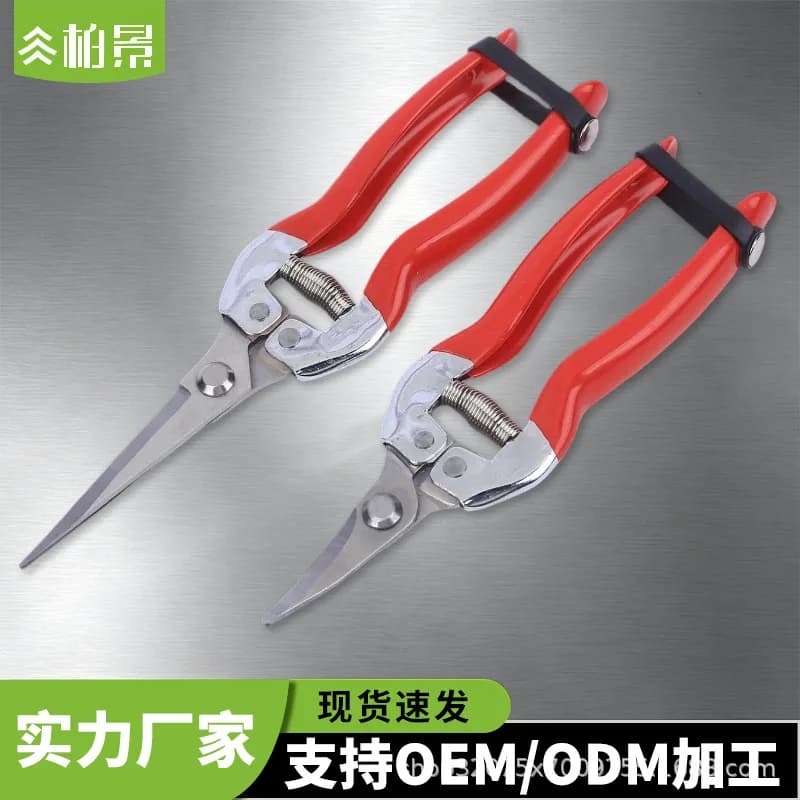 Pruning for fruit trees and flowers, picking fruits and vegetables, bonsai gardening shears