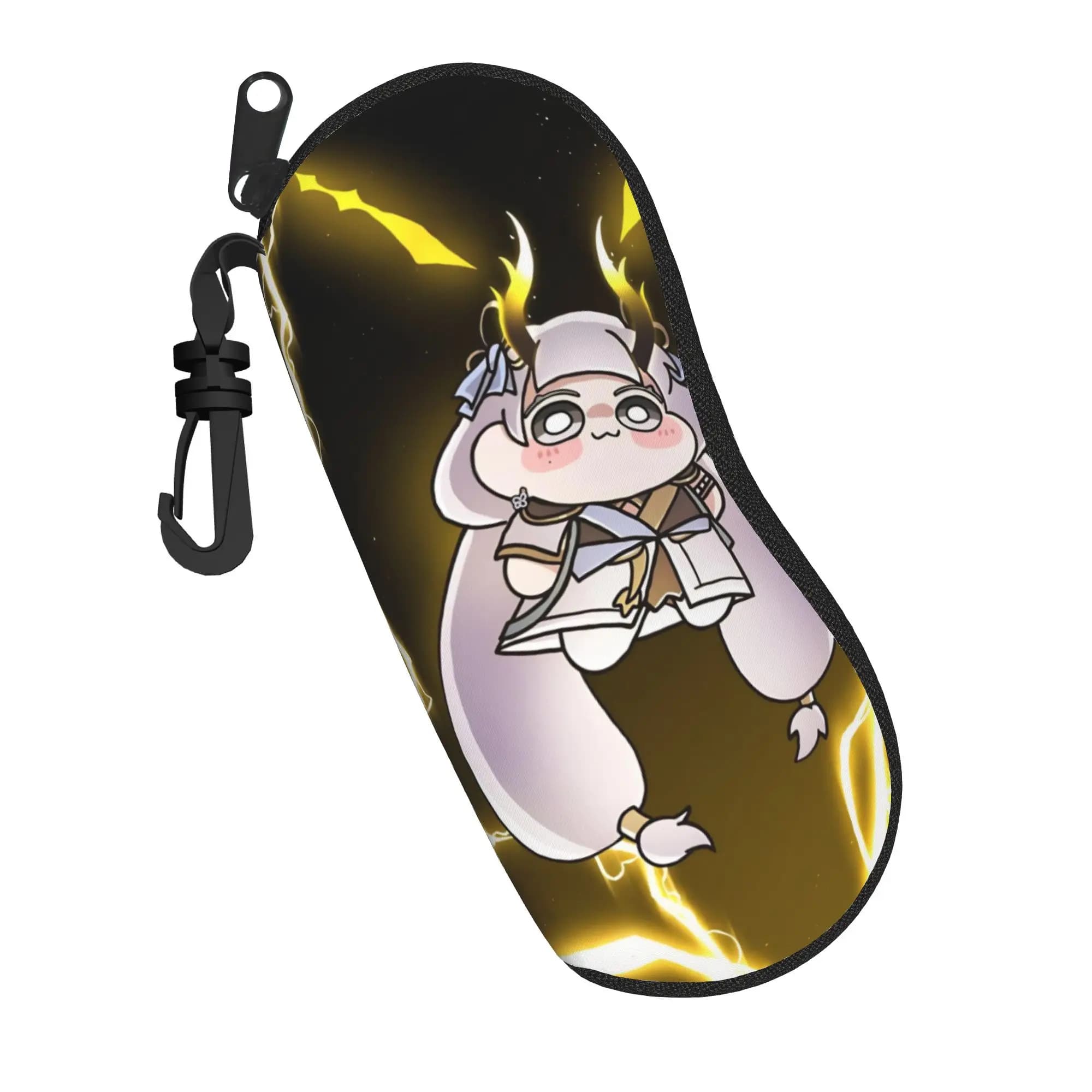 Simpatico astuccio per occhiali Trickcal C-Chibi Go Games, accessori leggeri, scatola portaocchiali, scatola per occhiali da sole a forma di cartone animato