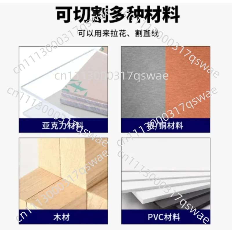 Electric Desktop Curve Saw Dust Free Woodworking Carving Machine Household Metal Board Wire Pulling Cutting