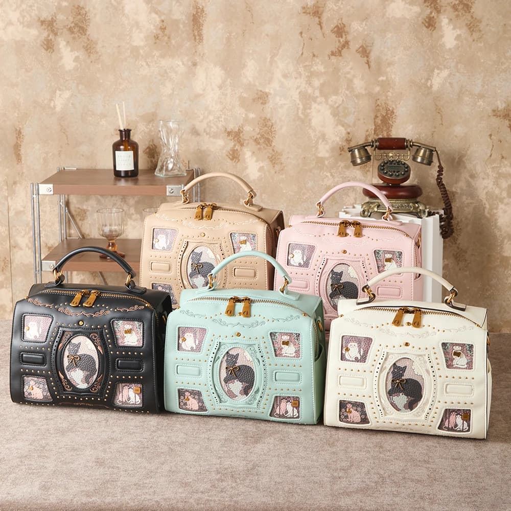 Women's Handbag 2026 New Original Design High Beauty, Large Capacity Fashion Cat Light Luxury Cross Shoulder Bag Pillow Bag