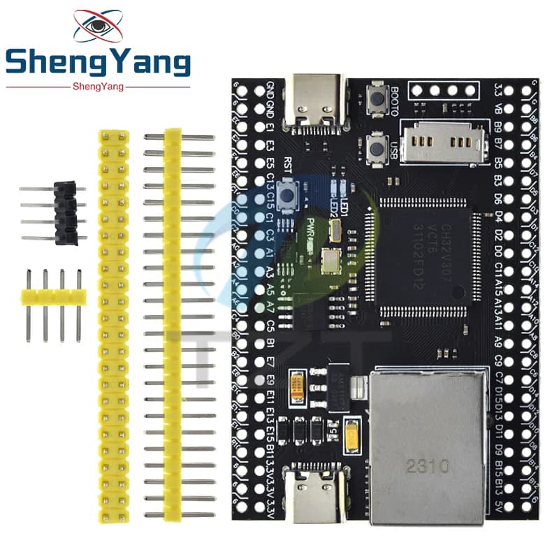 Scheda di sviluppo TZT CH32V307VCT6 RISC-V supporto Core RT-Thread a bordo controller RISCV a 32 bit supporto RT-Threads per Arduino