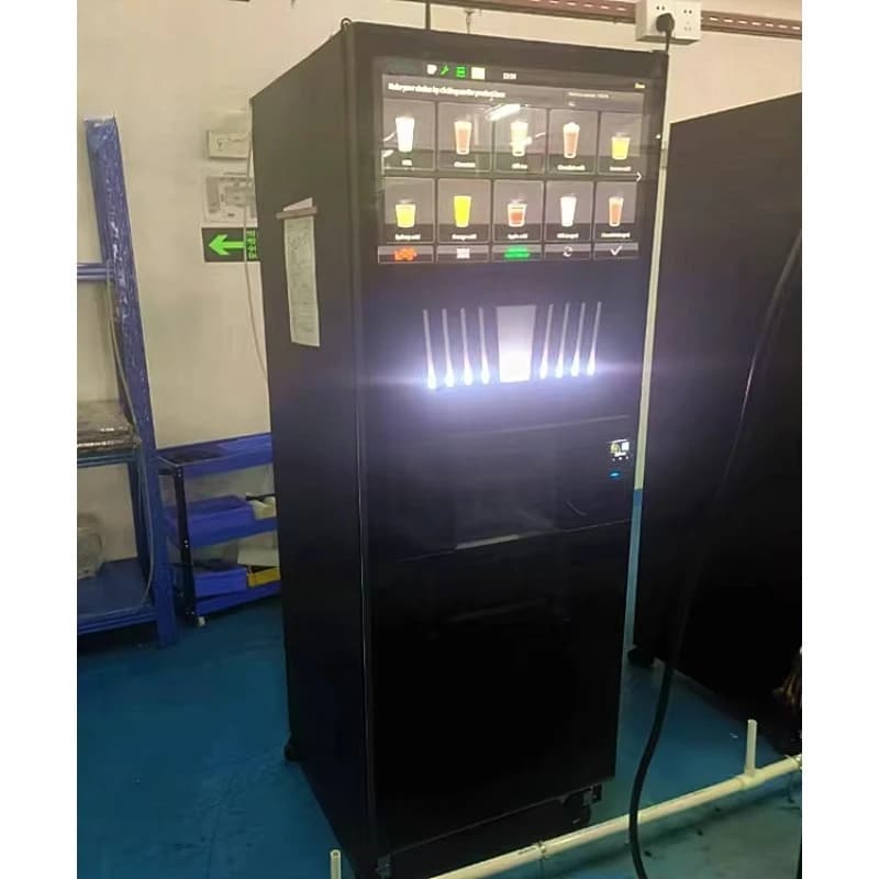 Customize automatic protein vending machine with commercial touch screen for automatic self-service milk powder vending machine