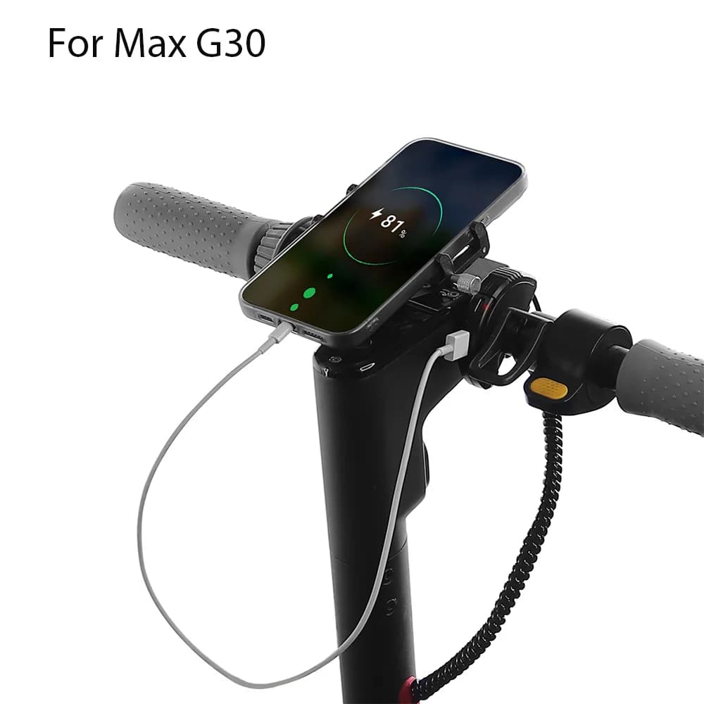 Caricatore USB Ricarica rapida Porta telefono cellulare Presa di corrente Caricatore XT60U-F Adattatore di alimentazione per parte scooter elettrico Ninebot Max G30