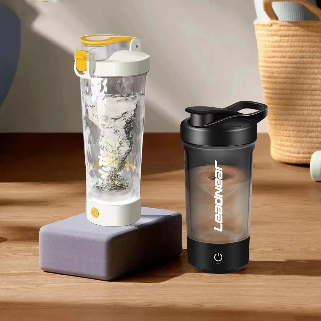 Electric mixer for powdered protein, automatic shaker, bottle mixer, milk, coffee, new in blender, outdoor gym kettle