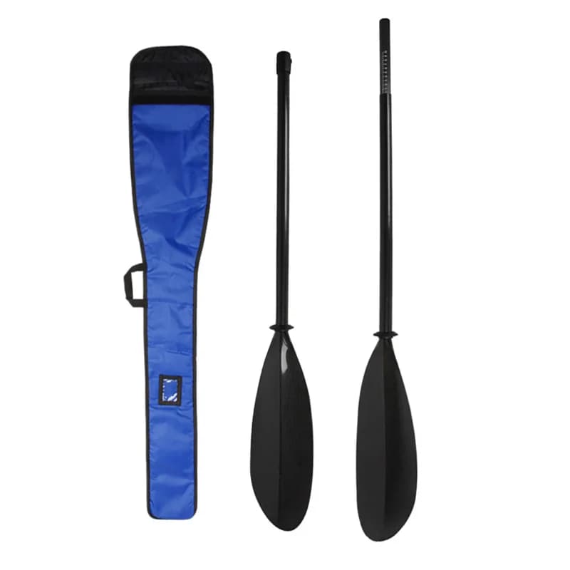 220-230cm Extendable Inflatable Kayak Boat Oar Canoe Carbon Shaft Double Blade Paddle Stable And For Drifting For Fishing