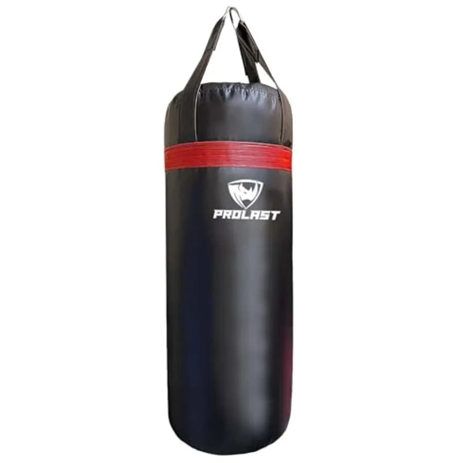 Suspended Boxing Bag for Boxing, MMA, Martial Arts, Muay Thai, 3 Feet 50 Books, Rhino Logo