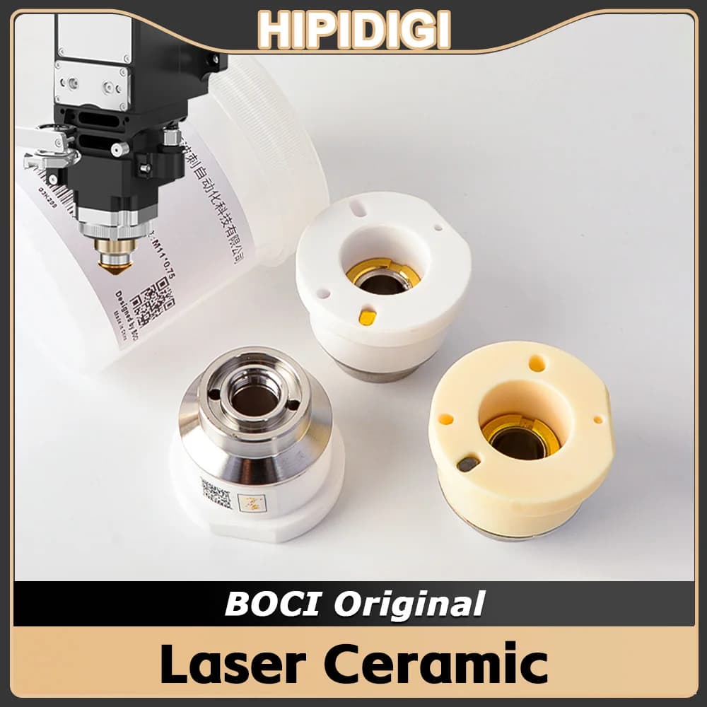 BOCI Original Laser Ceramic Body M11*0.75 H34 D40.5 M11 M8 for BOCI BLT421 BLT421T BLT461 Laser Head Parts Laser Cutting Machine