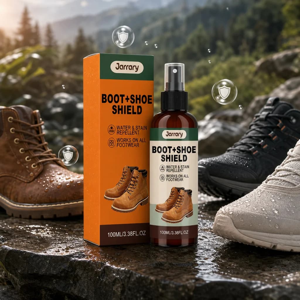 Shoe Protector Spray Nano Coating Waterproofing for Rain Outdoor Hiking Boots Leather Fabric Stain Repellent 100ml Durable
