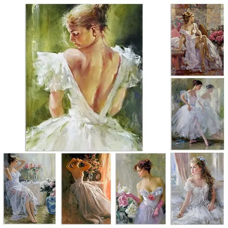 Full Diamond Painting Woman Cross Stitch 5D Diamond Embroidery Mosaic Sale Portrait Craft Complete Kit Decor For Home