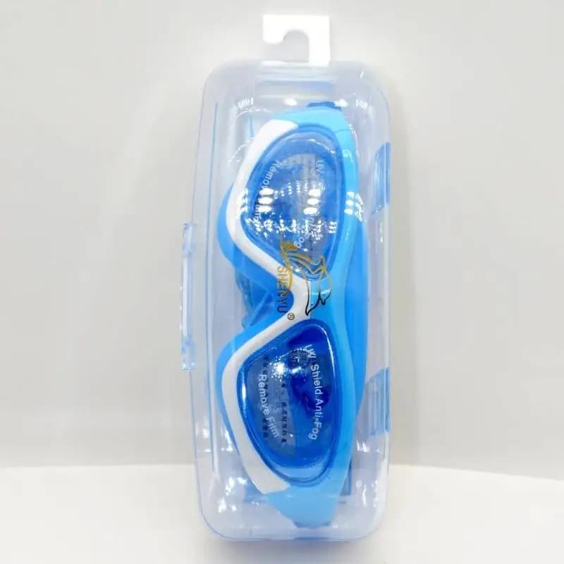 652F Swimwear Anti- UV for children Swimming glasses for children Silicone swim glasses with the