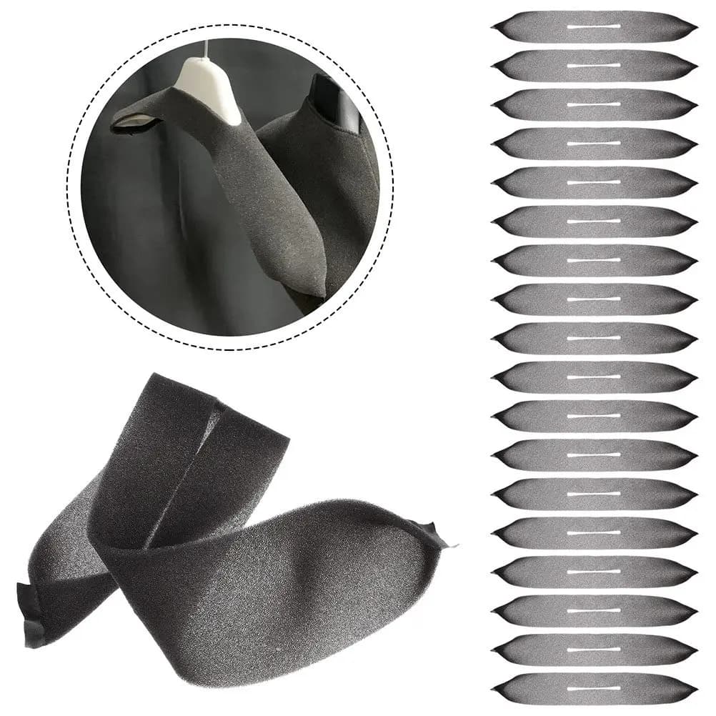 100 Pieces Covers Anti-slip foam coat hanger, Grid padded cushions, Malls, Dresses, skirts, Pants