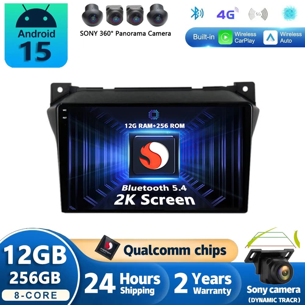Android 15 Autoradio Per Suzuki Alto 2009 2010 2011 2012 2013 - 2017 Navigazione GPS Multimedia Video Player Stereo Carplay Auto