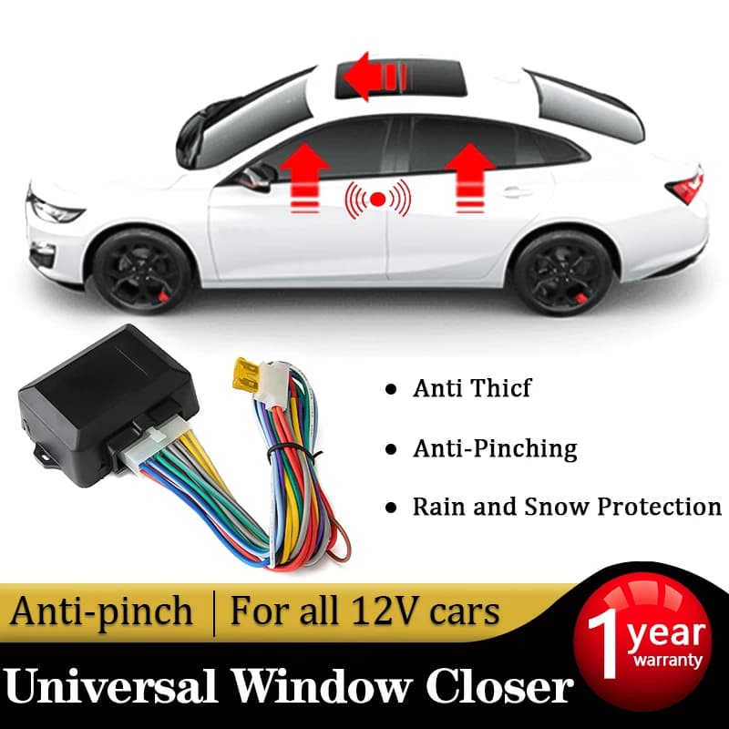 Chiudipavimento per alzacristallo elettrico per auto Sinovcle per sistema di allarme con modulo di chiusura intelligente automatica a 4 porte