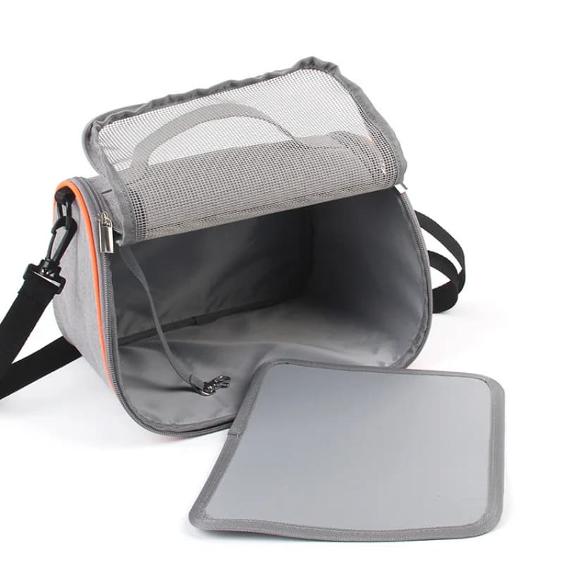 Borsa da viaggio durevole per criceti Borsa da viaggio portatile traspirante per piccoli animali domestici Borsa a tracolla Borsa per riccio Custodia per gabbia per conigli