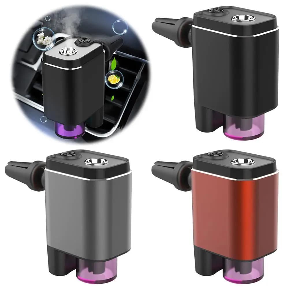 Universal Auto Humidifier Deodorant for environments Air aromatherapy diffuser for smart car with three auto interiors adjustable