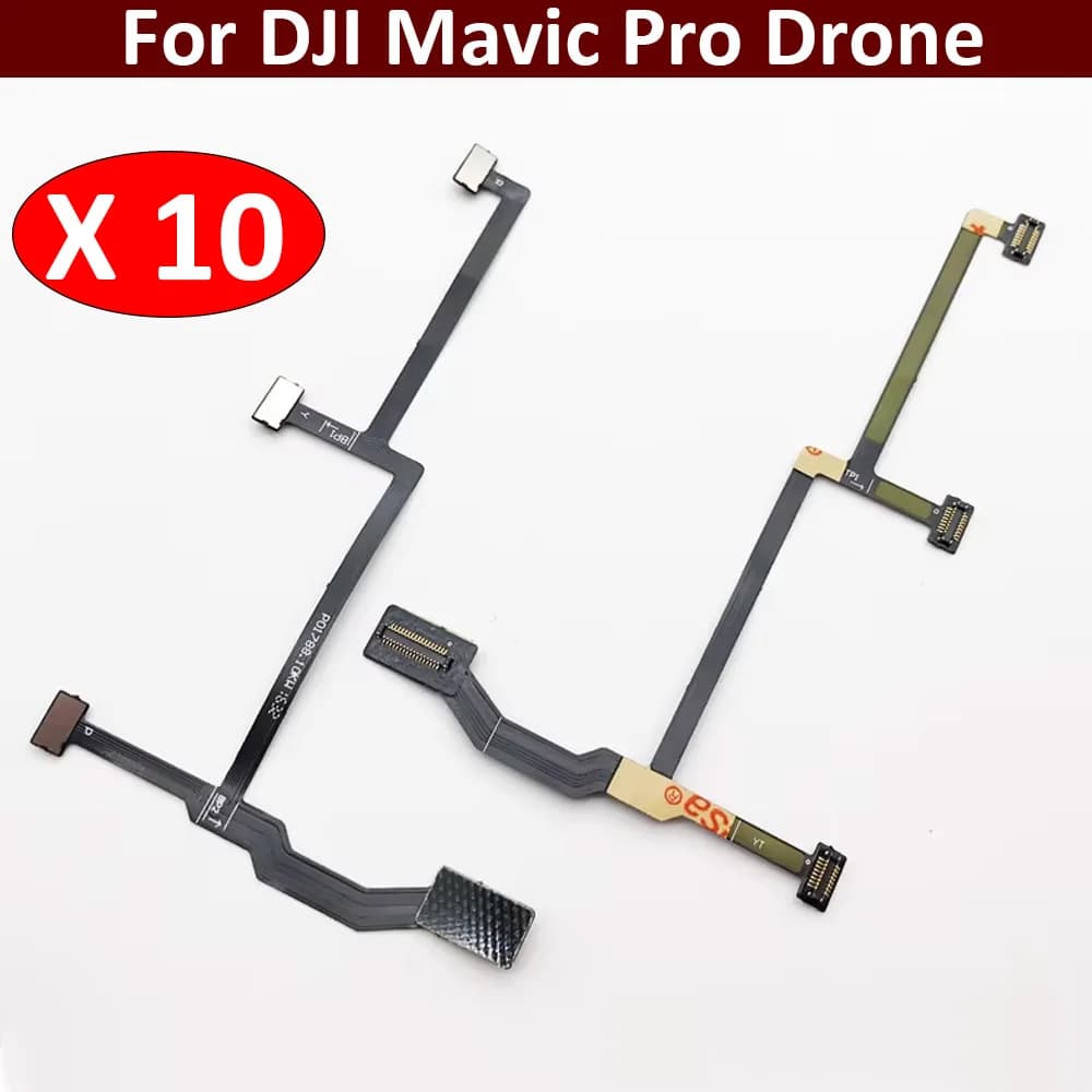 10 pz/lotto, Nuovo Strato Per DJI Mavic Pro Drone Flessibile Giunto Cardanico Piatto PCB Nastro Flex