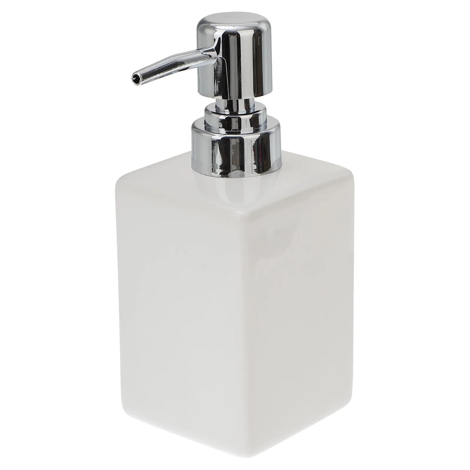 Elegante Dispenser Liquido con Pompa Riutilizzabile per Shampoo, Balsamo, Sapone Liquido, Organizzazione Bagno e Cucina
