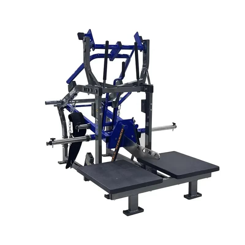 Commercial Plate Loaded Squat Training Weighted Waist Belt Safety Steel Construction Adjustable Durable Legs Bodybuilding