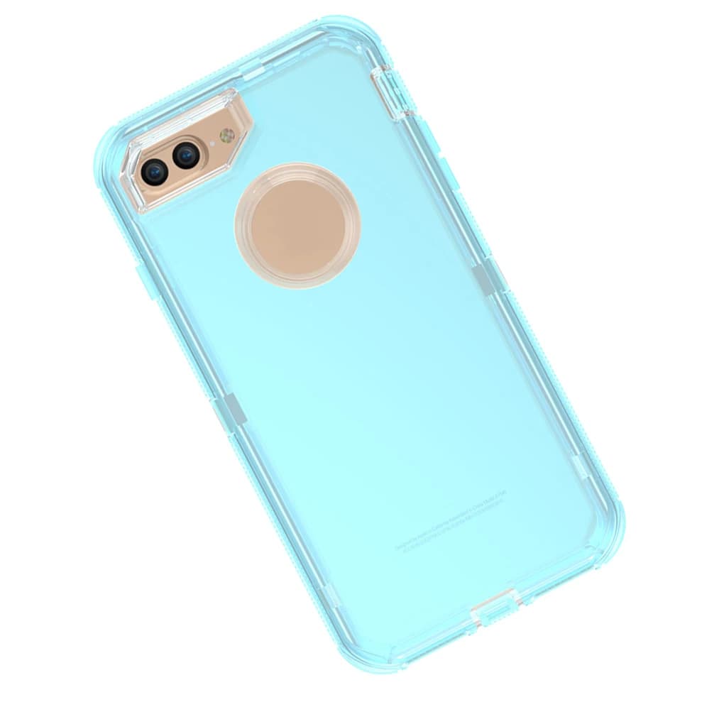 Sostituzione per iPhone 6/7/8/6P/7P/8P/X/XS/XR/Xmax Custodia trasparente resistente ai graffi Cover per telefono Trasparente antiurto