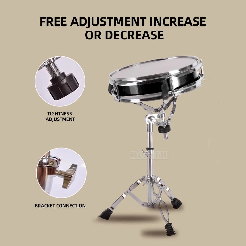 New 12-inch Dumb drum pad set Drum set exerciser for children beginners Double-sided percussion drum board