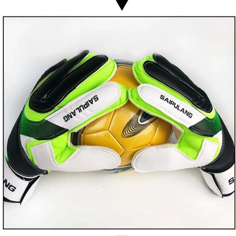 Guanti Goali Accessori sportivi Portiere in lattice resistente all'usura per bambini Calcio 360 ° Incollaggio