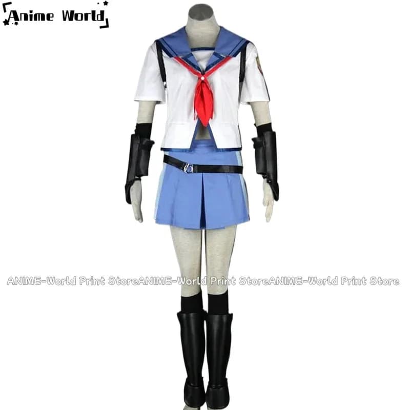 New staffCustomized training enhancerAngel Beats Yui uniform cosplay costume Halloween5;c,6's.2;b'8,